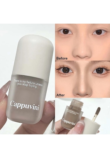 Kapsül Mat Sıvı Şekillendirme Çubuğu Su Geçirmez Doğal Üç Boyutlu Gri Pembe 02 Gray Brown 4.1g C01