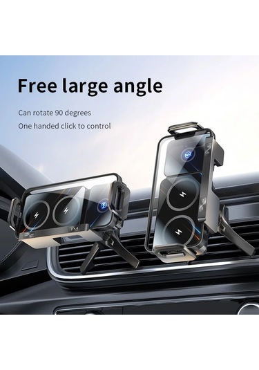 Yeni 15w Kablosuz Hızlı Araç Şarj Cihazı Montaj Yerçekimi Araç 1pc