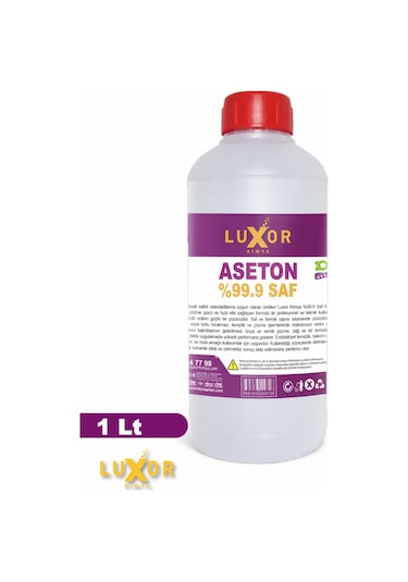 Luxor Kimya Saf Aseton 1 L