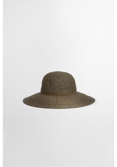 Barbour Robin Şapka Gn74 Dusky Green Yeşil