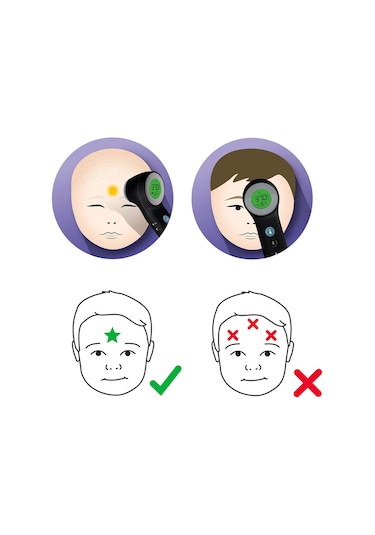 Braun BNT400 Temassız Ateş Ölçer + Vicks VNT200 Tansiyon Ölçer