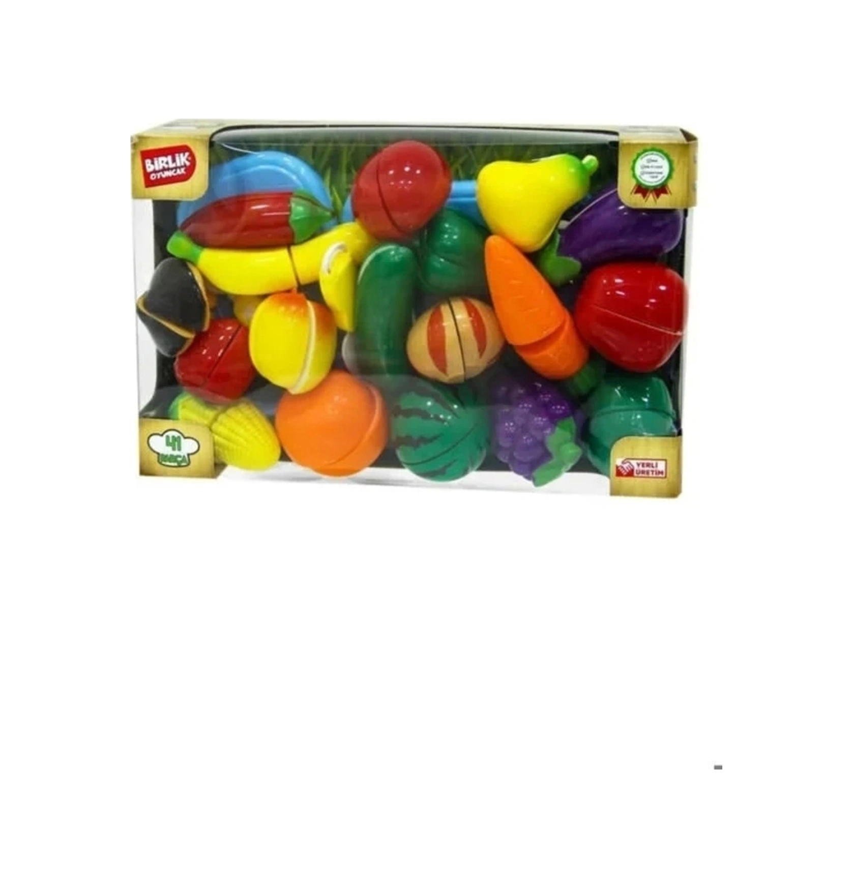 Oyuncak Kesmeli Sebze Meyveler 41 Parça