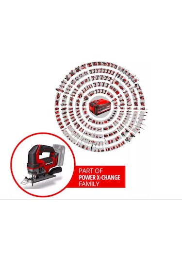 Einhell TE-JS 18/100 Li - Solo Akülü Dekupaj Testere (Akü ve Şarj Hariç) - 4321270