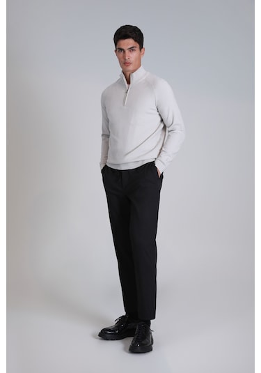 Lufian Stavan Erkek Kazak Ekru Ekru 112090141100520 Ekru