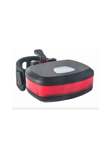 Xc-384 Şarjlı Bisiklet Arka Stop Far Siyah