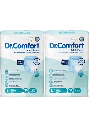Dr. Comfort Emici Külot Hasta Bezi  L 2 x 30'lu