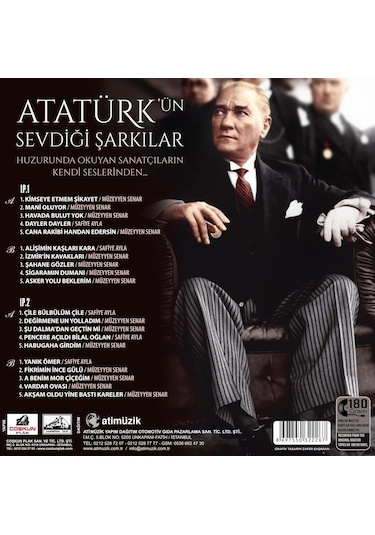 Müzeyyen Senar & Safiye Ayla - Atatürkün Sevdiği Şarkılar 2 Plak