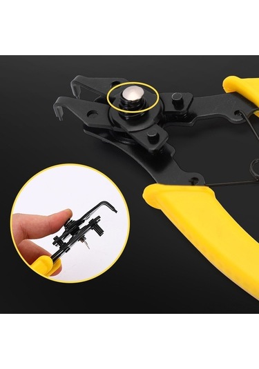 Carrier- Moda Trendleri "4 Uçlu Segman Pensesi - Ergonomik Tutma 1 Adet