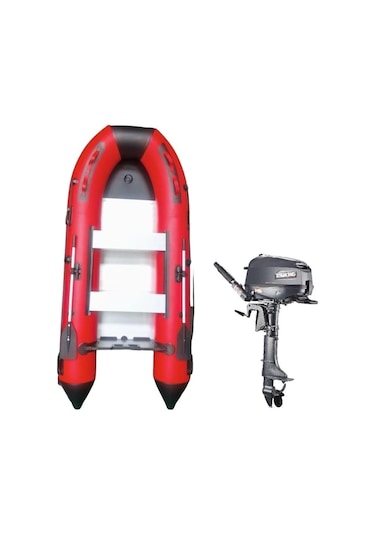 Tomking Tk250 Motor Ve Tk-rıb-300 Alüminyum Tabanlı Şişme Bot Seti