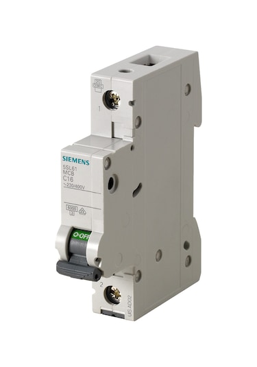 Siemens 2 Amper Otomatik Sigorta 5Sl6106-6Ya 6Ka