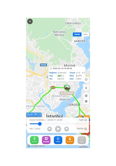 Turkcell Hatlı Seyyar Araç Takip Cihazı Eşya Çocuk Yaşlı Takip
