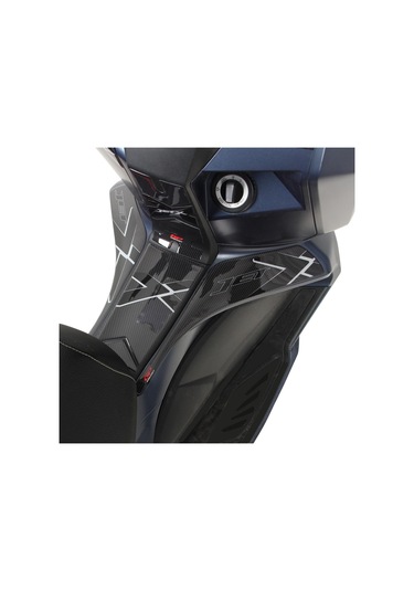 GP Kompozit SYM Jet X 125 2022-2024 Uyumlu Tank Pad Seti Karbon