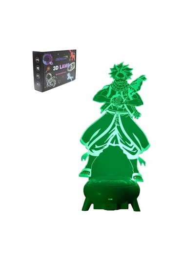 Wealthglow Renk Değiştiren 3d Dekoratif Şekilli Led Lamba - 12 Cm Sazlsr Siyah