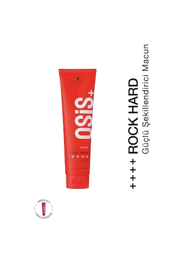 Texture Rock Hard Instant Hold Glue Ultra Güçlü Saç Şekillendirici Macun 150 Ml