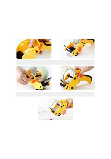 Willowhaven Sızdırmazlık Paketleme Bandı Makinesi Fikstürü Manuel Balya Kesici Rastgele Renk 242x75x105mm Diğer