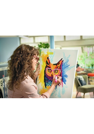 Edding 5400 3D Double Liner Akrilik Boyama Markörü 5-10 Mm Sarı Y