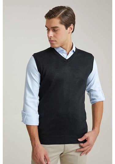 Ds Damat Regular Fit Siyah Süveter 1hf060636282m Siyah