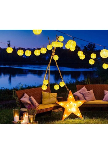 Qedertek Güneş Enerjili Lamba Fener Dış Mekan 6 Metre 30 Led Diğer