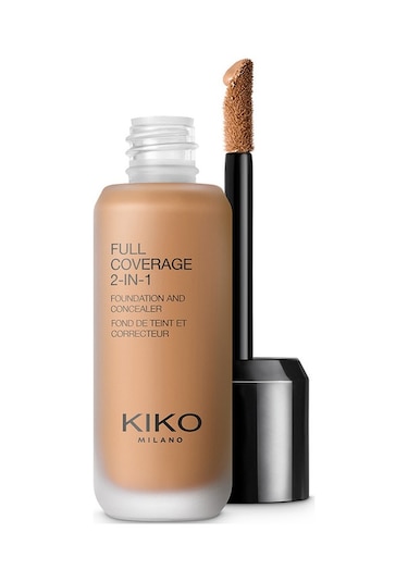 Kiko Full Coverage 2 in 1 Fondöten & Kapatıcı 105 Warm Beige