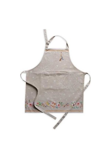 Fastbuy Kadınlar İçin Uzun Bağlı Ayarlanabilir Boyunlu Pamuklu Mutfak Önlüğü 3 - Ibiza - Bej, Diğer Diğer