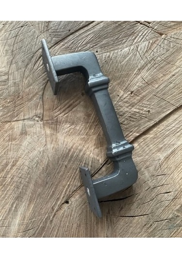 Dmr Demir Kapı Çekme Kolu Pirinç Siyah Ahşap Kapı Kapı Çekme Kolu 20cm