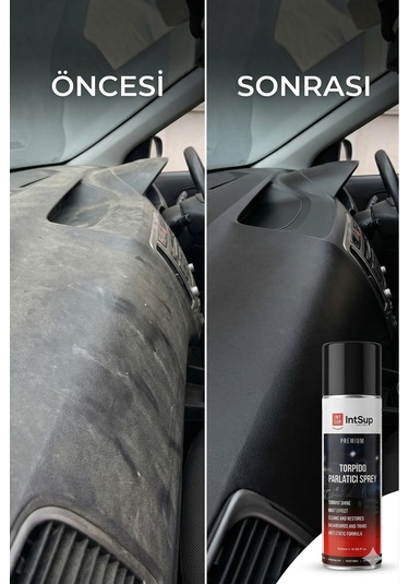 Premium Torpido Parlatıcı Sprey 500 Ml Araç İçi Plastik Koruyucu Ve Yenileyic