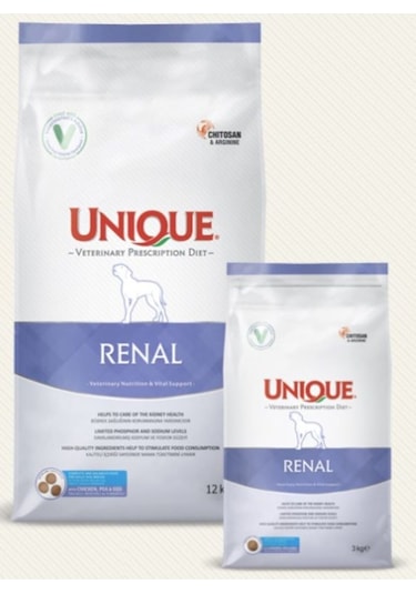 Unique Renal Yetişkin Köpek Maması 3 KG