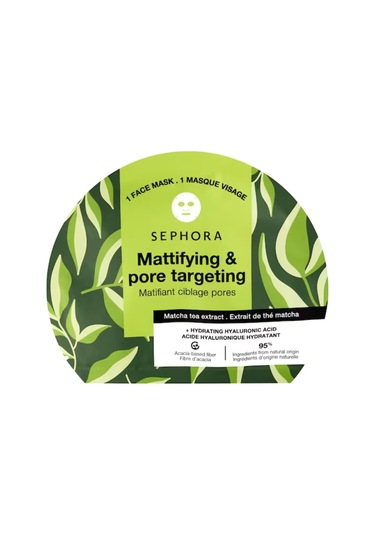 Sephora Collection Fruit & Plant + Hyalurinc Acid Matcha Tea Mask