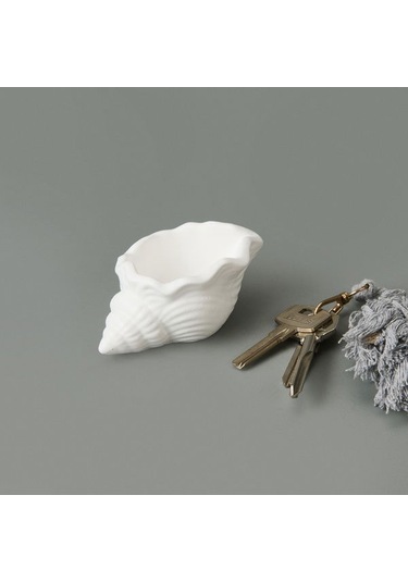 Evidea Deco Nautilius Dekor - Beyaz - 10 Cm Beyaz