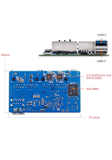 Orangepi R2s 8g8g