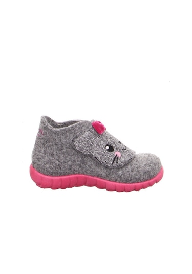 Superfit 8-00295 Çocuk Keçe Panduf Gri