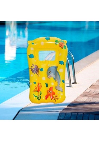 Ganzhoushop Tahtası Suntek Şişme Sörf Su Sporları Çocuklar İçin Sarı