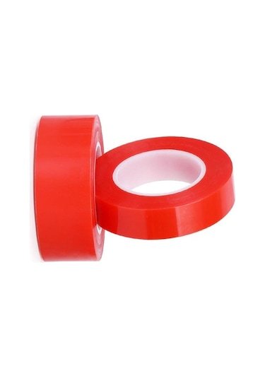 6 Adet 10mmx5mt Çift Taraflı Montaj Slikon Bandı Doku Nano Silikonlu Süper Güçlü Bant