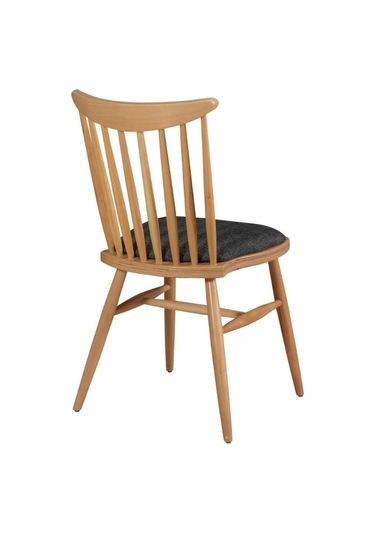 Ashbourne Ahşap Yemek Sandalyesi Ceviz - Beyaz