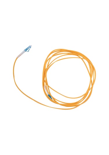Fosenze Lc-lc Tek Mod Tek Çekirdekli Optik Fiber Kablosu, 3m, Pvc Kablo, Seramik Ferrule, Düşük Giriş Kaybı, 2 Adet