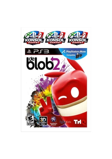 De Blob 2 - Playstation 3 Oyunu Açılmış