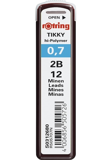 Rotring Tikky Versatil Kalem 0.7 MM Okul Seti Bordo