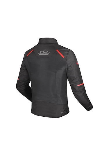 Ls2 Breeze Mont Siyah-kırmızı