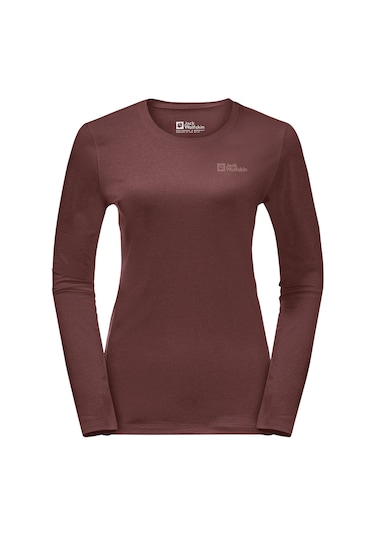 Jack Wolfskin Jack Wolfskın Sky Thermal L/s W 2191 Bordo