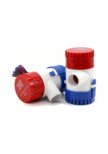 Xuweiwei 1pc 12v Elektrikli Dalgıç Pompa 1100gph Marine Sintine Pompası Tekne Su Pompası