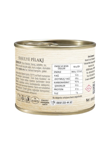 Fasulye Pilaki 190g - Hazır Yemek