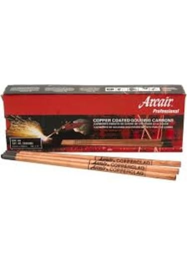 Arcair Karbon Elektrod Grafit Çubuk 12 Mm X356 Mm 50 Adet