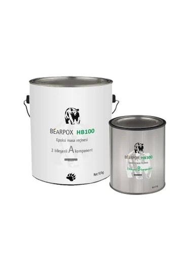 Bearpox Hb 100 Hobi Ve Sanatsal Epoksi Reçine 15 Kg Set