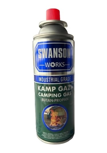 Swanson Works 5 Li Gaz Kartuşu Set Beşli Pürmüz Gazı 5 Adet 227 Gr Kamp Gazı Çok Renkli