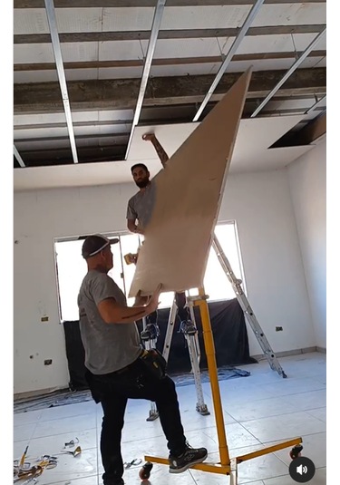 Fk Frıko 50 Kg 4.5 Metre Alçıpan Taşıma Makinası/drywall And Panel Hoist