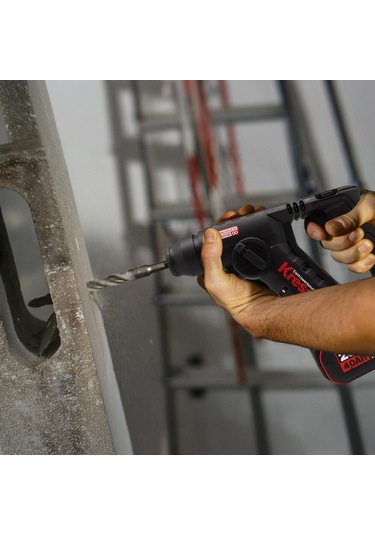 Kress KUC50.91 20V Kömürsüz 1.7J Profesyonel Sds-Plus Pnömatik Şarjlı Matkap + 10 MM Mandren Akü Dahil Değildir