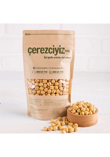Çerezciyiz Biz Çiğ Sarı Leblebi 1 KG