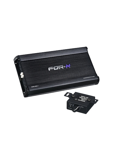 FOR-X  4 X 200W RMS Profesyonel Bass Kontrol Oto Amfi  XAM-200.4