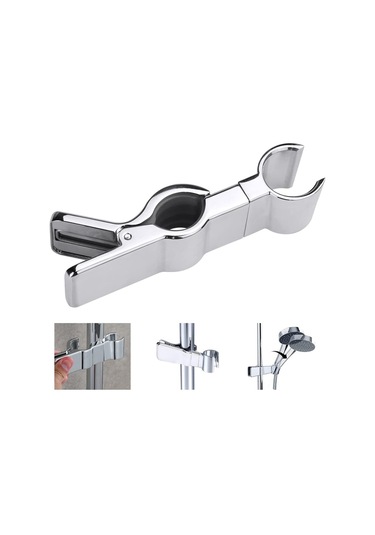 Ayarlanabilir Duş Başlığı Tutucusu, 45 Dönüş Evrensel 20-25 Mm Duş Başlığı Çubuğu Duş Başlığı Tutucusu Banyoda Duş Başlığı Braketinin Değiştirilmesi Diğer