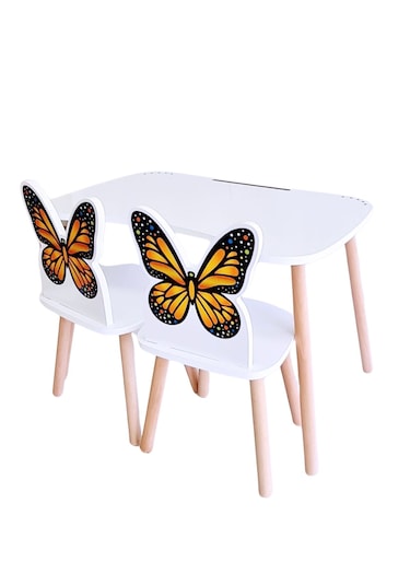 4-12 Yaş Çocuk Aktivite 1 Masa 2 Sandalye Takımı